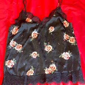 Floral forever 21 tank top
